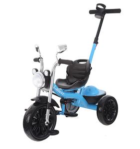 Triciclo per Bambini di 2 Anni con Maniglia di Spinta, Modello 2021, <span class=keywords><strong>3</strong></span> Ruote con Illuminazione LED, Bicicletta e Passeggino per Bambini - Product Image 5