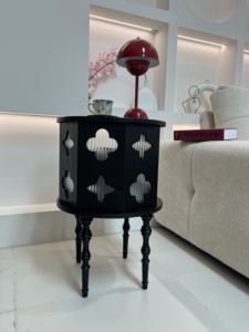 Modern Small <b>Side</b> End <b>table</b> Coffee <b>Table</b> Cabinet Living Room Solid Wood <b>Side</b> <b>Storage</b> Cabinet for Home Furniture - Product Image 4