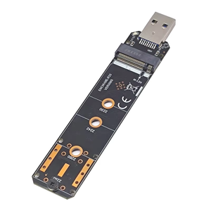Boîtier de disque dur externe USB 3.2 RTL9210B double protocole M.2 NVMe SSD avec port A 10 Gbit/s Gen2 - Product Image 6