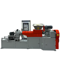 Granulateur de plastique Xinsu 40-50kg/h à vis simple, refroidissement par air EVA, 15kW, tension personnalisée, pour la fabrication de granulés, garantie 1 an