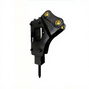Hydraulic Rock Breaker E45 1.2-3T Excavator Attachment Medium Duty Construction Mining <b>Bench</b> Leveling <b>Tool</b> - Product Image 1