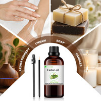 Huile de ricin biologique 100% pure, huile de ricin noire biologique pour la croissance des cheveux