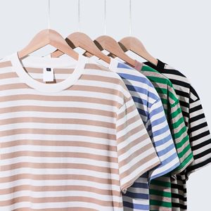 T-shirt Casual a maniche corte in cotone 100% a maniche corte produttori di abbigliamento personalizzato da 240 grammi di moda estate nuovi arrivi - Product Image 1