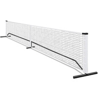 Filet de Pickleball de sports d'intérieur et d'extérieur de couleur de taille personnalisable portative sans cadre de fer