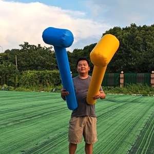 Индивидуальная Интерактивная забавная игра, Боевая Экипировка, гигантский надувной молоток, игрушка для рекламы - Product Image 1