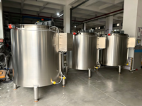 Machine à mélanger le chocolat TUORONG Factory 1000L, conteneur isotherme, réservoir de stockage de chocolat pour usine de snacks