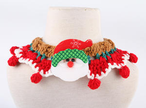 Resumen 2024: Nueva Serie Navideña Transfronteriza para Mascotas, Bufandas Tejidas a Mano, Collares para Mascotas, Adornos para Mascotas - Product Image 4