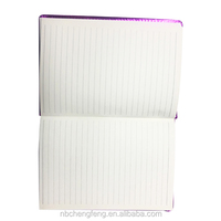 Carnet A5 personnalisé avec couverture rigide en PVC imprimée, reliure spirale à fil liquide, journal à feuilles mobiles, carnet à couverture souple