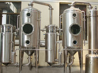 Distillateur d'évaporateur de concentrateur de vide continu de film de montée et de ralling d'économie d'énergie à haut rendement industriel