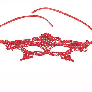 Masques de fête d'<span class=keywords><strong>Halloween</strong></span> effrayants pour femmes, masques oculaires transparents en dentelle, accessoires de costume en tissu pour bal masqué - Product Image 4