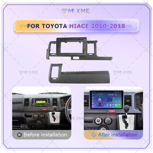 Chất lượng cao khung núi Kit cho 2010-2018 Toyota Hiace Adapter CANBUS 10inch LHD rhd grey Low-End Stereo Bảng điều chỉnh - Product Image 6