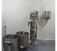 Centrifugeuse triphasée GF-105 de tube de séparateur d'huile de noix de coco/centrifugeuse de tube de lait de coco