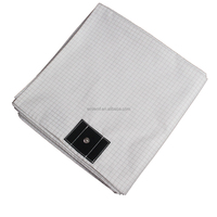 Drap de lit de mise à la terre Esd conducteur en argent 10% avec cordons de 180 pouces pour un meilleur sommeil