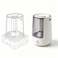 Fabricante de Moldes Personalizados, Precio de Fábrica, Molde de Inyección de ABS y PC OEM para Carcasa de Humidificador de Aire