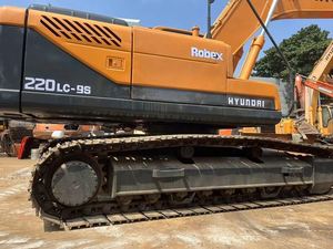 Excavatrice Hyundai 220LC de 22 tonnes, faible nombre d'heures de fonctionnement, occasion, composants coréens d'origine : moteur, pompe à engrenages, roulement HYDAC - Product Image 5