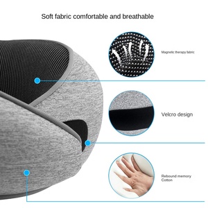 Hot Selling <strong>U</strong>-shaped Memory Foam Neck <strong>Pillow</strong> with Anti-Dust Mite Slow Rebound Portable for Aircraft Travel - Product Image 3