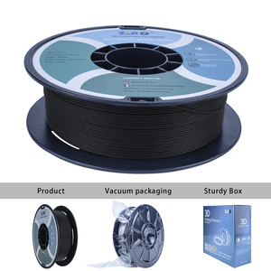 Fabricant professionnel ZIRO 3D Filament <span class=keywords><strong>Noir</strong></span> Couleur <span class=keywords><strong>Mat</strong></span> <span class=keywords><strong>PLA</strong></span> 1.75mm 1kg <span class=keywords><strong>PLA</strong></span> Filaments D'imprimante 3D - Product Image 6