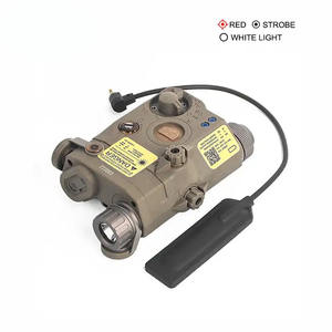Linterna de luz blanca con láser rojo <span class=keywords><strong>Peq</strong></span>, versión para juegos tácticos, para el año 2000 - Product Image 3