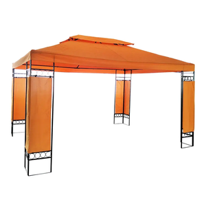Tonnelle de jardin chinoise 4x3m en aluminium léger pour extérieur - Product Image 3