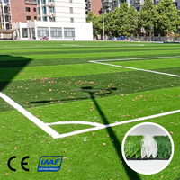 Campo de fútbol Putting Mat Alfombra de césped verde Césped sintético Rollo de césped artificial Suelo deportivo
