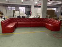 Banquette sur mesure en PU pour restaurant, mobilier de restauration, banquette souple