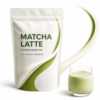 Poudre de Matcha Latte pour Boissons et Aliments – Sachet Doypack pour Cafés et Services de Restauration