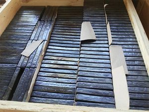 Tùy Chỉnh Siêu Mỏng Hình Chữ Nhật Basalt Đúc Đá Tấm Tự Nhiên Kết Thúc Ngoài Trời Khối Gạch Với Bề Mặt Đánh Bóng Cho Bên Ngoài - Product Image 3