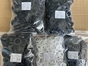 Kit di Riparazione Guarnizioni per Pompa a Pistone per Idropulitrice ad Alta Pressione, in EPDM/PTFE Rinforzato con Tessuto, Tipo U 18*28, Set da Cinque Pezzi - Product Image 4
