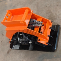 Compacteur à plaques vibrantes hydrauliques PERMCO à fort impact pour excavatrice de 5 à 9 tonnes