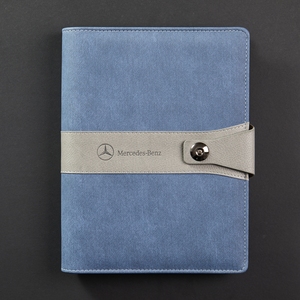 Set de Cuaderno Personalizado A5 con Hojas Sueltas, Cuaderno de Negocios de Cuero PU Grueso con Bolígrafo y Taza Térmica, Set de Regalo - Product Image 3