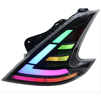 Kit de feux arrière LED RGB JC Wholesale pour Nissan 370z 2013-2020, système d'éclairage automobile amélioré.