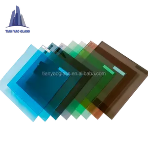 High Quality 4mm 5mm 6mm Lake Blue Eruo Bronze Dark Blue Tinted Glass