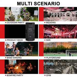 Haut-parleur professionnel de qualité de location, <span class=keywords><strong>prix</strong></span> d'usine, approvisionnement en gros, haut-parleur actif DSP 15 pouces 131 dB pour salles de conférence, bars, DJ mobiles et spectacles - Product Image 6