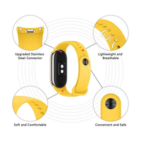 Bracelet de montre intelligent en silicone caoutchouc TPU pour Xiaomi Mi Smart Band 10 9 8 Bracelets Bracelet Correa