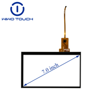Écran tactile capacitif TFT LCD de 7 pouces, écran tactile capacitif GT911 de 7 pouces, points de contact multiples, panneau tactile