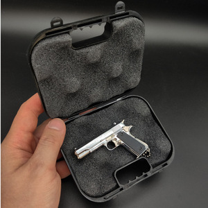 Jouets de pistolet à bas prix, ensemble de jeu de pistolet de police, cadeau pour adultes et garçons, PUBG 1:3, mini pistolet en métal, jouets de pistolet argent, or, noir, 1911Gun - Product Image 5