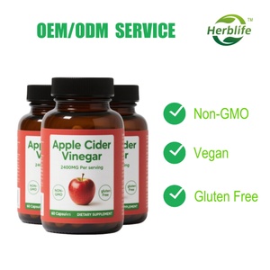 Complément alimentaire naturel OEM : Capsules de vinaigre de cidre de pomme 100 % pur en poudre pour la gestion du poids - Product Image 2