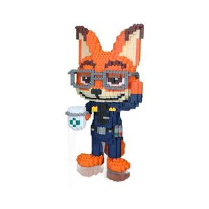 Hai Cai Pin, Juguete de Construcción para Adultos, Bloques de Construcción de la Serie Zootopia, Nick, 40 Piezas, Plástico ABS, Gran Venta - Product Image 5