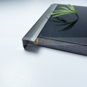 Profilé de carrelage en acier inoxydable 304 brossé en forme de L pour la décoration de meubles d'appartement, durable et étanche, design contemporain - Product Image 3