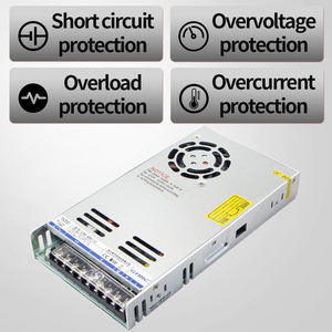 Alimentation industrielle pour moteurs AC/DC : 12V, 24V, 36V, 48V, 100W, 150W, 350W, 600W. Certifié IP67, CE. Driver LED, alimentation à découpage DC. - Product Image 5