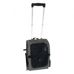 Sac à dos de transport pour chiens et chats avec roues, chariot de transport portable pour animaux domestiques - Product Image 6