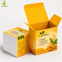 Boîtes en Carton pour Sachets de Thé et de Café, Petits Contenants Vides pour Sachets de Tisane avec Logo Imprimé Personnalisé