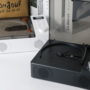 Reproductor de CD Portátil Personalizado con Doble Altavoz, Diseño Moderno para el Hogar y Escritorio, Reproductor de Música de Audio HiFi con Pantalla Digital - Product Image 2