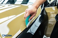 Film TPU PPF transparent personnalisé avec logo, 9,5 mil, auto-réparant thermiquement, anti-salissure, approvisionnement en gros pour l'installation en atelier automobile