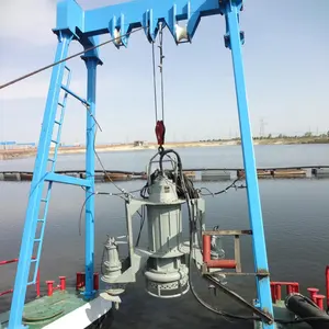 Submersible Marine Sand Dredger Sea Sand Mining Dredger Equipment Submersible Suction Dredger Machine
