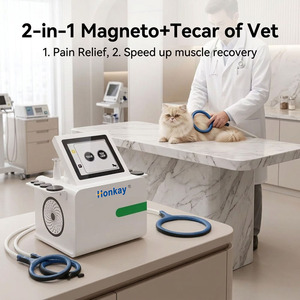 เครื่องบำบัดแม่เหล็ก Tecar 2 in 1 ยอดนิยม ช่วยกระตุ้นการไหลเวียนโลหิต ฟื้นฟูร่างกายสัตว์ เครื่องบำบัด Tecar PEMF - Product Image 1