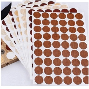 Copri Fori per Viti 12mm 15mm 21mm, <span class=keywords><strong>Adesivi</strong></span> Antiruggine in PVC Autoadesivi per <span class=keywords><strong>Mobili</strong></span> e Tavoli - Product Image 2