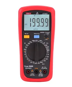 UNI-T UT39E+ Newest Digital Multimeter Data hold AC DC voltmeter Ammeter Resistance Capacitance tester Diode Transistor tester