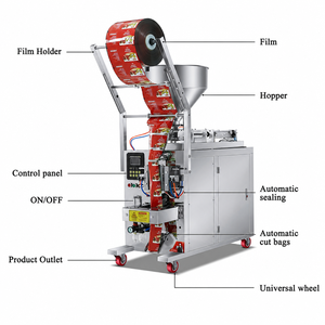 Automatic Multi-Function Paste Filling Machine for Sauce Ketchup Chili <strong>Peanut</strong> <strong>Butter</strong> Pouch <strong>Sachet</strong> Filling and Sealing Equipment - Product Image 2