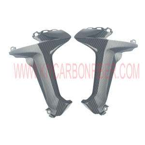 De fibra de carbono de la motocicleta lado cubierta del motor Trim cubierta <span class=keywords><strong>carenado</strong></span> para 2017-2019 Honda CBR1000RR - Product Image 1